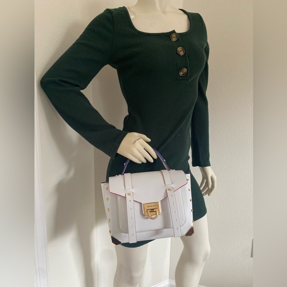 New Michael Kors Manhattan medium school satchel bag - Picture 6 of 17